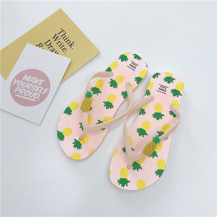 平底夏季拖鞋家用时尚漂亮韩版休闲软底新款公主风甜美夹趾女款创|msdalam kategori Kasut wanita, selipar - dari Buy2taobao.com untuk memberikan perkhidmatan ejen Taobao profesional membeli