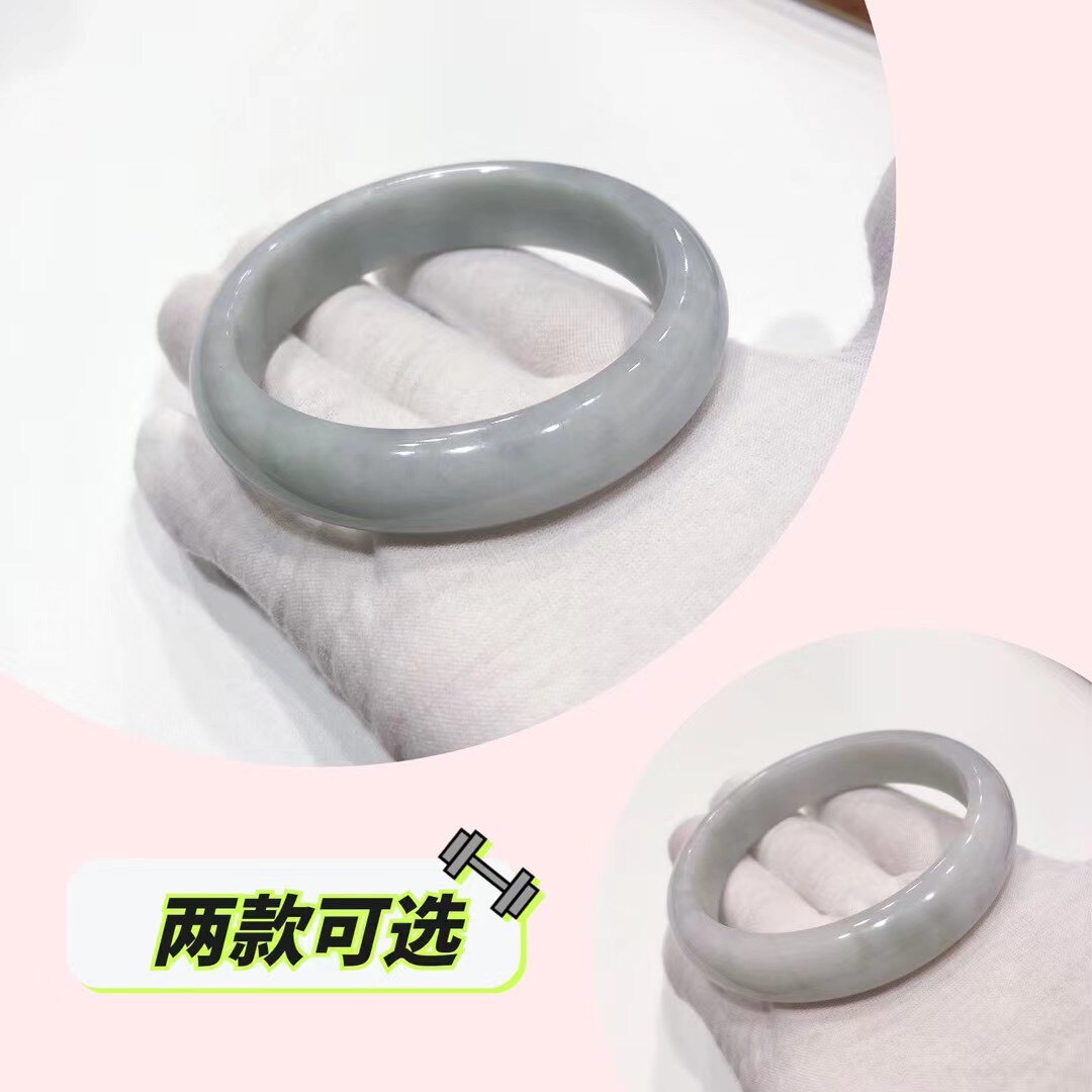 P3# 天然A货翡翠手镯 两款可选
