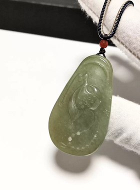 D1192# 天然和田玉黄口老料佳藕天成吊坠48*27.8*9.5mm 重23.39克