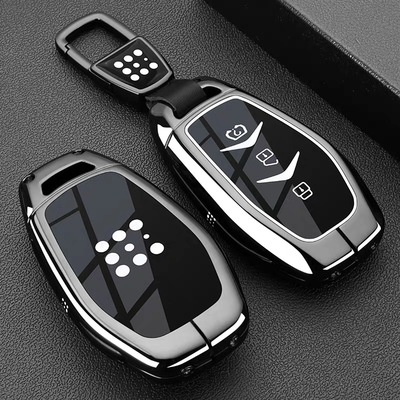 适用Seres3蓝电E5钥匙套25/26款赛力斯E5plus荣耀版DEI汽车包扣壳