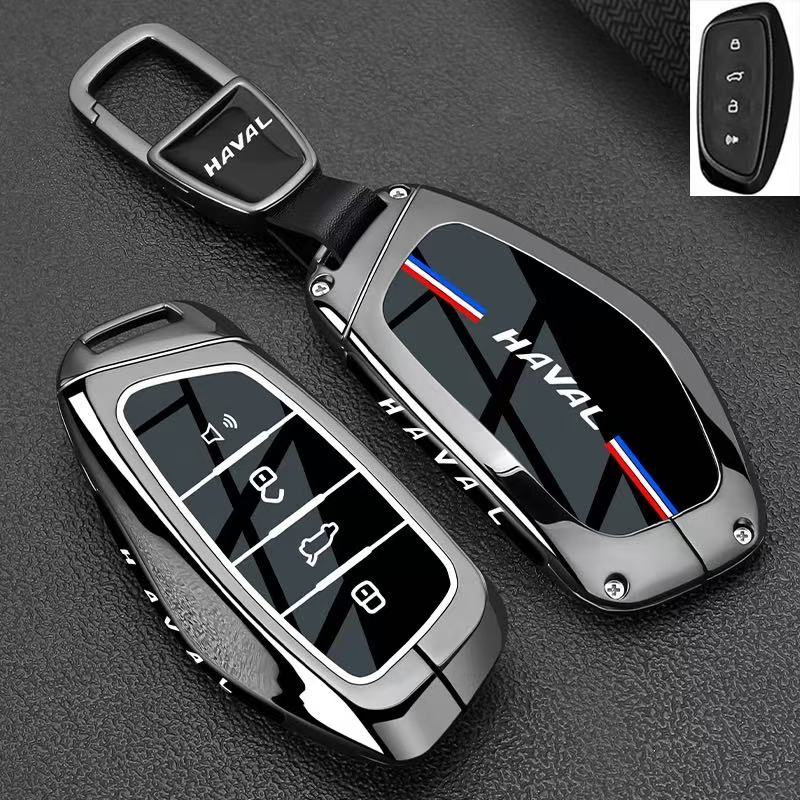 长城哈弗H6L钥匙套26款大狗plus猛龙Hi4枭龙max神兽H9汽车包扣壳