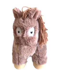 Crafty Ponies玩偶马术  草莓沙色小马  英国设计  马术教学产品