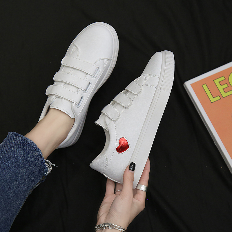 魔术贴小白鞋女2019春款夏季新款百搭基础韩版学生白鞋女鞋子板鞋|msdalam kategori Kasut wanita, 低帮鞋, 休闲板鞋 - dari Buy2taobao.com untuk memberikan perkhidmatan ejen Taobao profesional membeli