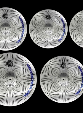 JBKDRUMS  CMBALS 零度（消音镲） 银色静音镲  单片 18英寸