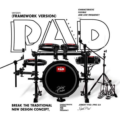便携式架子鼓JBKDRUMSPAD