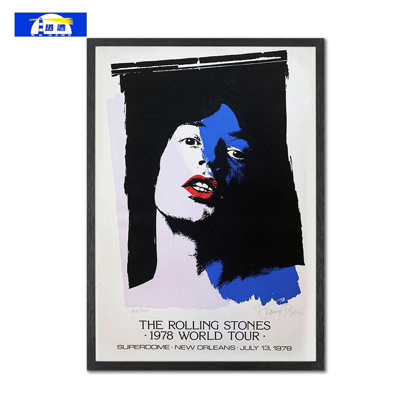 滚石乐队海报The Rolling Stones摇滚乐队装饰画现代波普艺术挂画