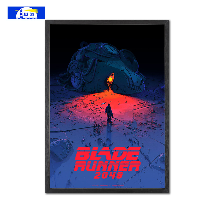 银翼杀手2049海报Blade Runner赛博朋克科幻装饰画废土风挂画墙贴