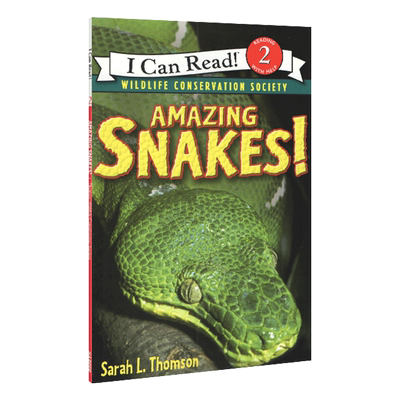 神奇的蛇英文原版绘本