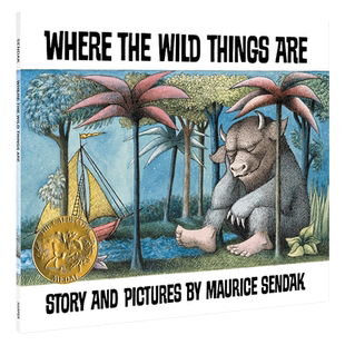 英文原版  野兽国where the wild things are儿童绘本 野兽出没的地方 英语启蒙凯迪克金奖吴敏兰书单Maurice Sendak莫里斯桑达克