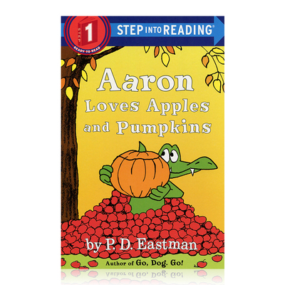 英文 艾伦喜欢苹果和南瓜 兰登分级一阶Aaron Loves Apples and Pumpkins