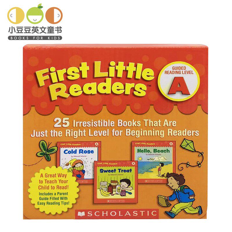赠音频 英文原版First Little Readers : Guided Reading Level A盒装绘本 幼儿原版英语绘本书 小豆豆英文童书BIRTHDAY SURPRISE