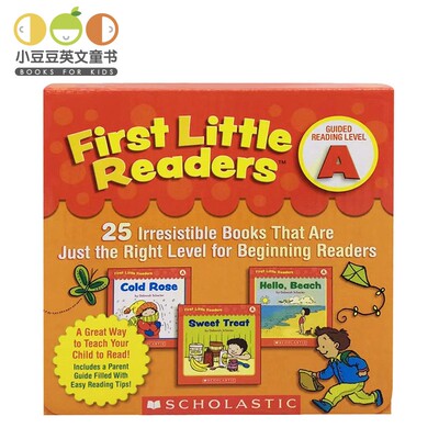 赠音频 英文原版First Little Readers : Guided Reading Level A盒装绘本 幼儿原版英语绘本书 小豆豆英文童书BIRTHDAY SURPRISE