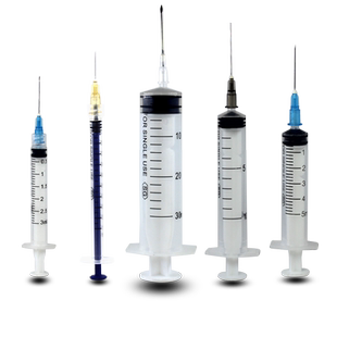 圣光牌新款一次性医用无菌注射器带针塑料筒针管喂食加墨打针管