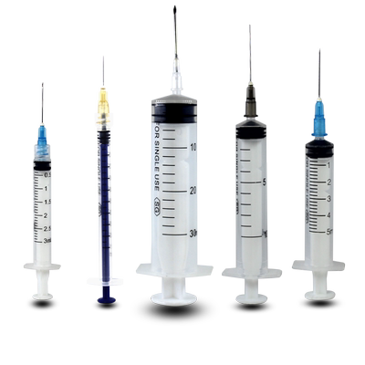 新款一次性医用无菌注射器带圣光