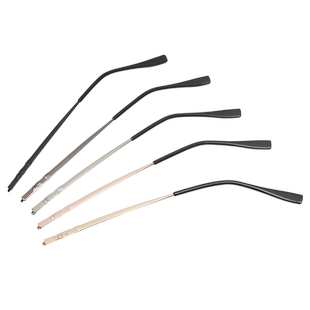 金属眼镜腿一对通用透明复古眼镜框架配件大全眼睛脚腿更换替换