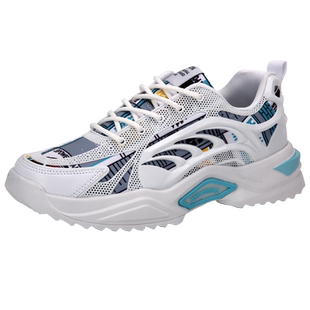 大童男鞋秋季青少年运动鞋胖脚宽肥初中学生男孩鞋子大码老爹潮鞋