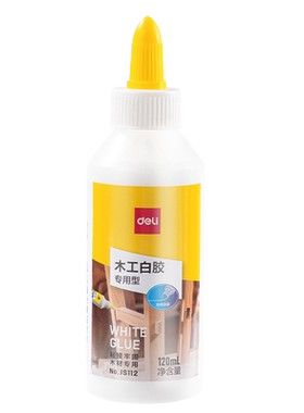 小瓶木工胶水得力120ML/250ML