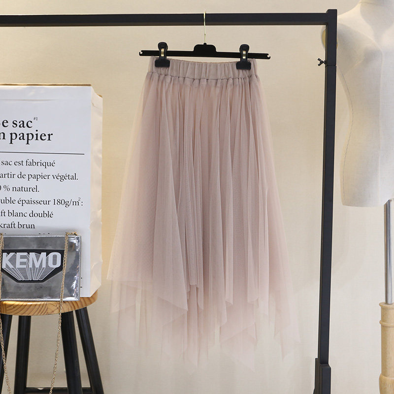 休闲不规则裙子女半身裙很仙的职业不对称百搭夏季粉色超仙文艺|msdalam kategori Butik wanita / wanita, skirt - dari Buy2taobao.com untuk memberikan perkhidmatan ejen Taobao profesional membeli