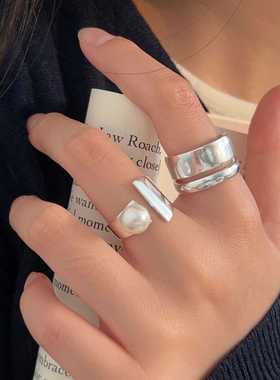 通体重工指环S925纯银高级感