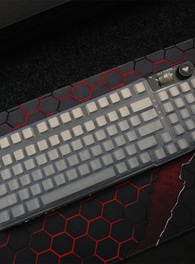 适用于狼蛛F98proV2侧刻客制化机械键盘保护膜F98 Pro台式机电脑按键防尘套凹凸垫罩键位全覆盖配件