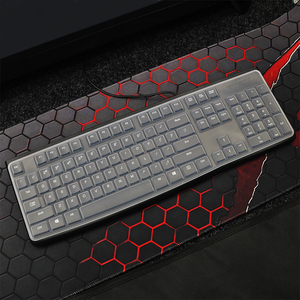 适用于达尔优LK185T键盘保护膜家用办公台式机电脑按键防尘罩凹凸垫套键位全覆盖配件