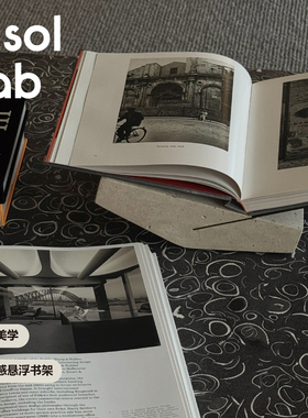 Msol目所 msol lab书架  原创设计 石材金属悬浮造型陈设软装搭配