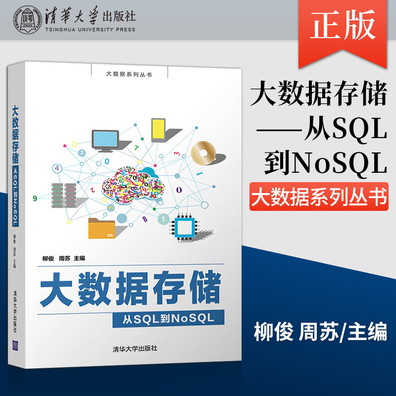 【直供】大数据存储 从SQL到NoSQL 大数据系列丛书 大数据存储与管理大数据管理 MongoDB文档数据库HBase列族数据库