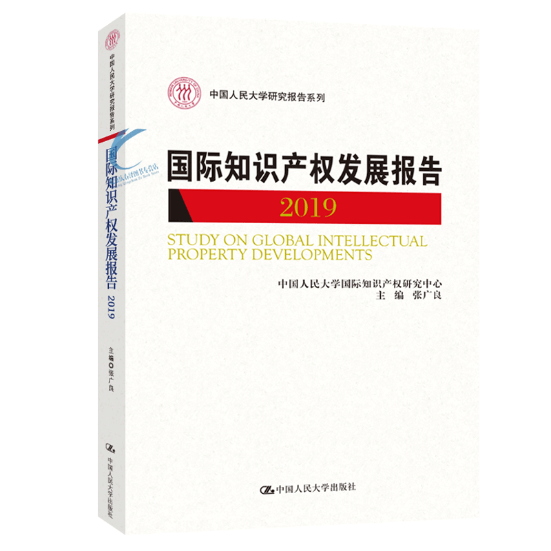 【出版社直供】国际知识产权发展报告 2019 报告年度内知识产权发展信息精华研究书籍 张广良 中国人民大学出版社