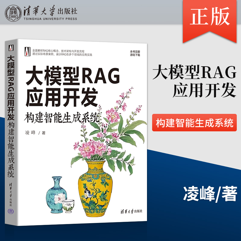 正版大模型RAG应用开发 构建智能生成系统 RAG技术初学者 大模型和AI研发人员 以及高年级本科生和研究生阅读