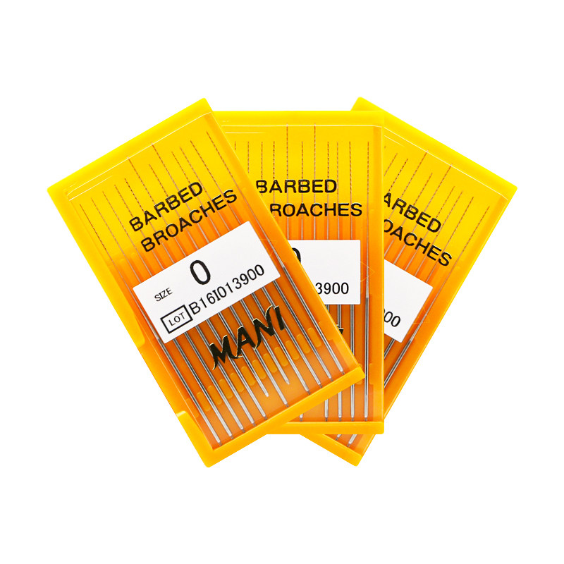 牙科材料马尼 带柄拔髓针 玛尼 拔髓针 洗髓针 根管锉/针正品包邮