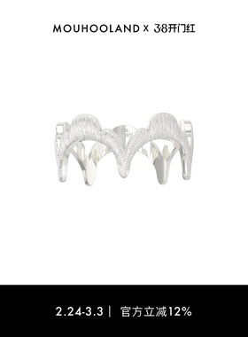 Mouhooland/暮后之地细蕾丝边戒指情侣款食指戒原创小众设计指环