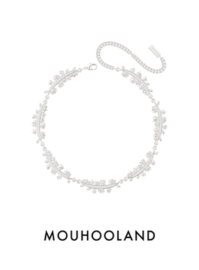 Mouhooland/暮后之地新艺术系列花环项链小众设计品牌颈链情侣款