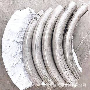 304不锈钢直径Φ63R500加直边L=100MM弯管90度180度非标弯管
