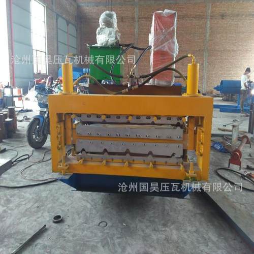 压瓦机彩钢压瓦机单层压瓦成型840/900型全自动双层压瓦机设备