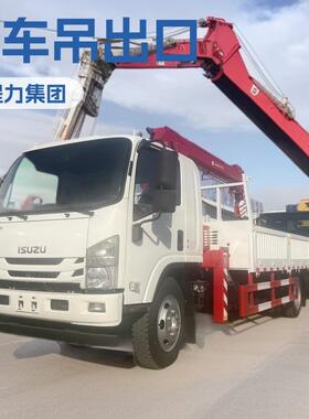 出口五十铃palfinger/xc随车吊起重机5吨6吨8吨