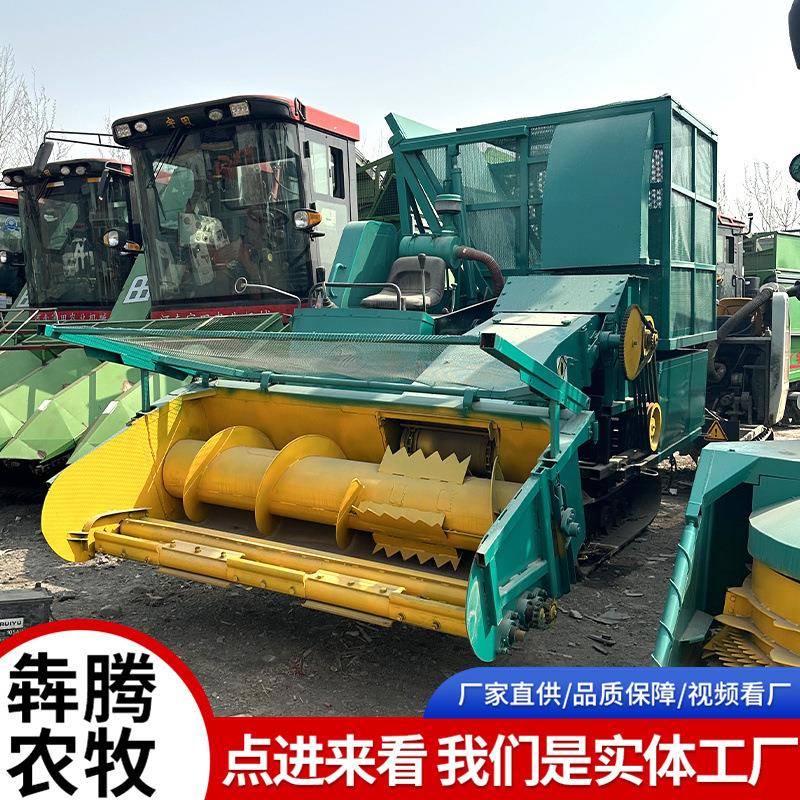 履带式地滚刀青储机牧场秸秆饲料粉碎青储机青饲料粉碎青储机