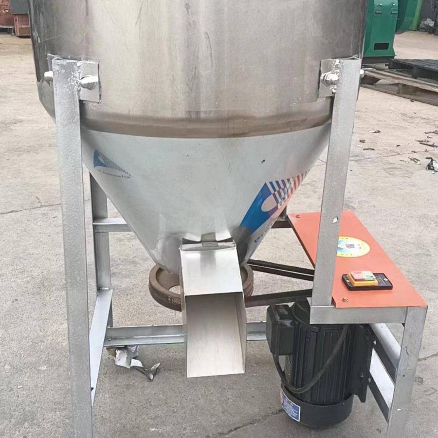 不锈钢立式搅拌机饲料谷物混合机304不锈钢自动控制搅拌机