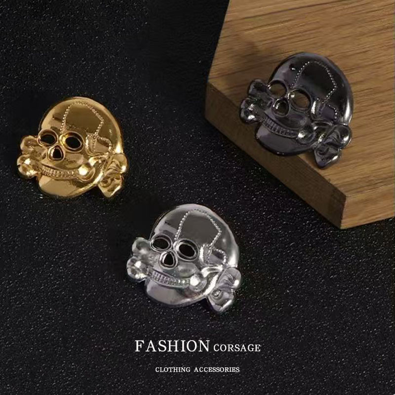 复刻德意志骷髅头徽章德国帽徽