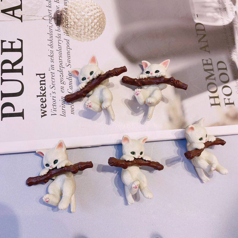 仿真树脂猫咪Diy配件材料