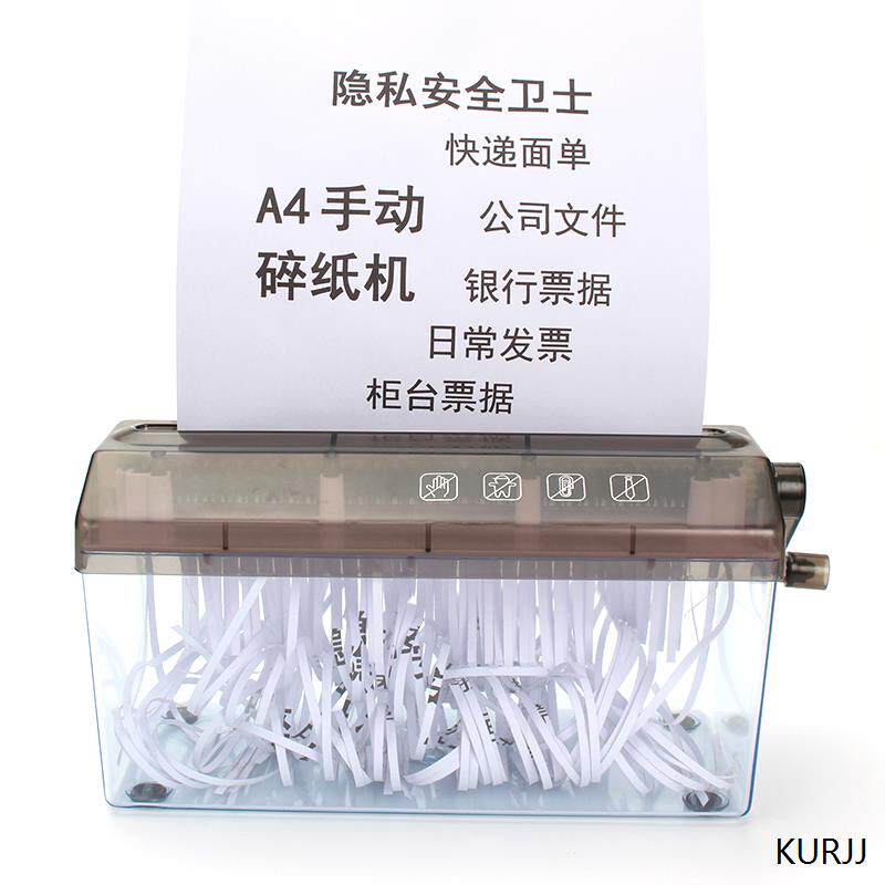 便携迷你家用手动碎纸机A图片