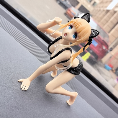 优品猫耳泽村英梨梨手办