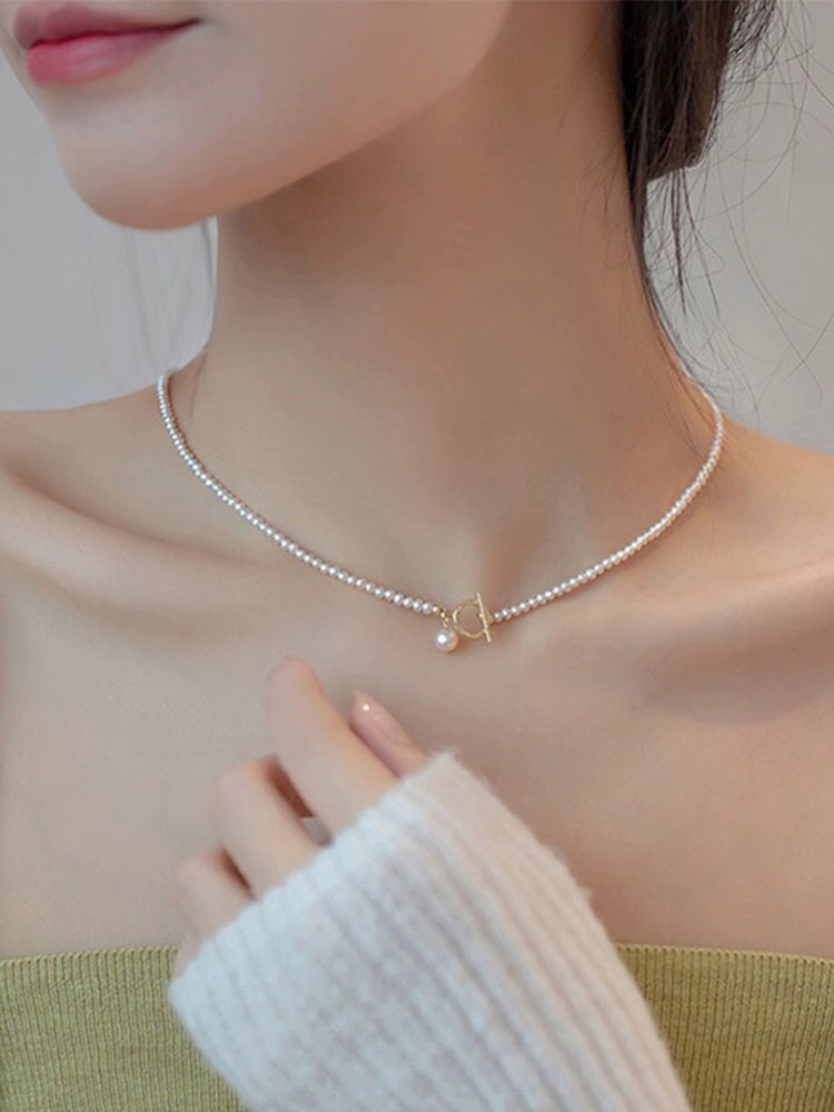 新加坡【frica梵罗柯】珍珠项链女2023年潮轻奢小众设计颈链礼物