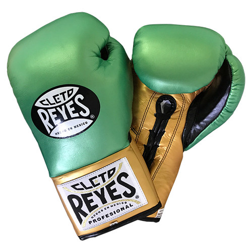 美国代购正品 Cleto Reyes WBC限量版职业拳击手套 绿色 8盎司