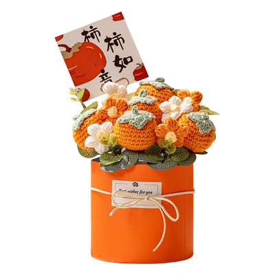 祝福寓意好礼成品针织花束