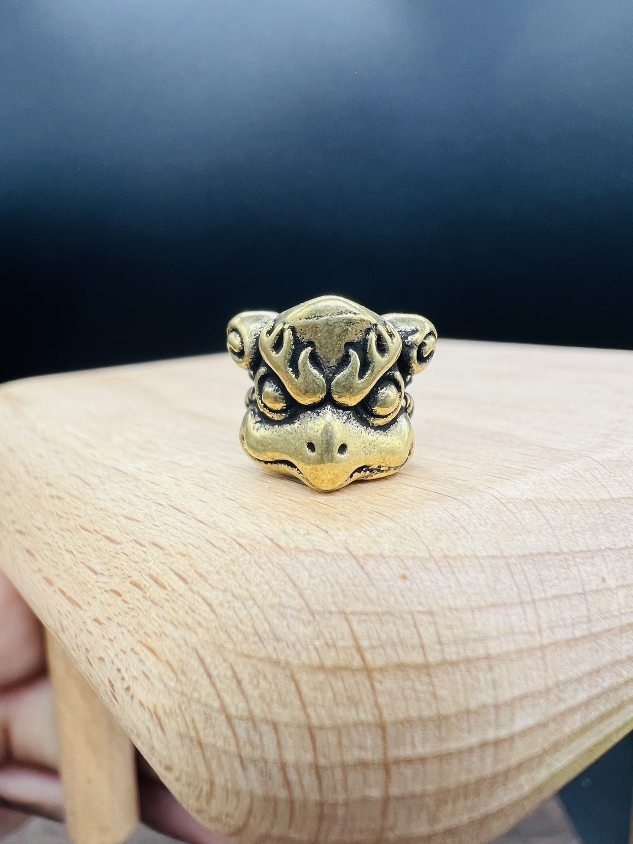 大鹏鸟顶珠腰珠，文玩配饰，文玩百香籽星月菩提佛手金刚顶珠腰珠