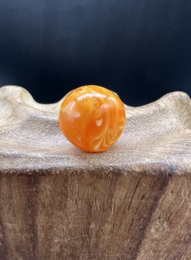 二代蜜蜡老型顶珠腰珠，文玩配饰，百香星月佛手金刚猴头顶珠腰珠