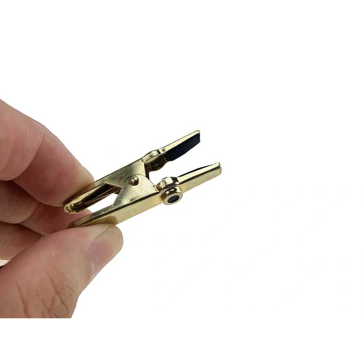 新款直销二胡拾音夹金属尖嘴夹口风琴小提琴高保真拾音器领夹麦克