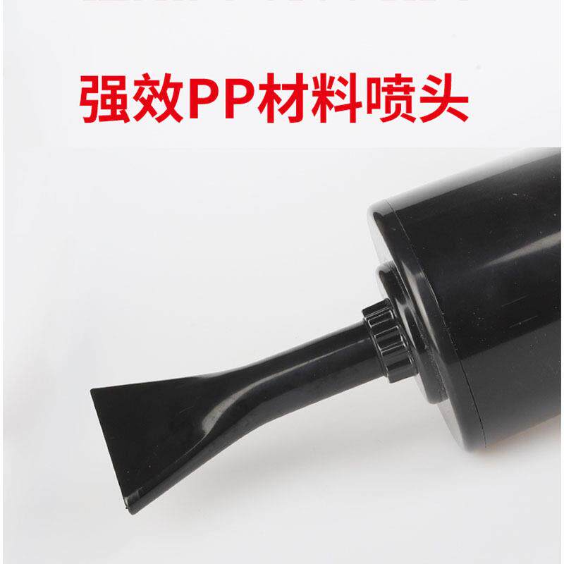 新款直销洗车水汽气混合枪双管泡沫枪喷枪壶压自助洗车专用汽车龙