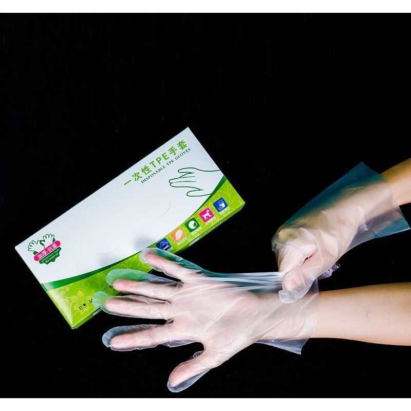 新款直销食品级一次性手套家用TPE手套加厚耐用厨房清洁防油防污M,家庭/个人清洁工具,常规家务手套,淘宝优惠券,粉丝福利购,淘宝优惠卷