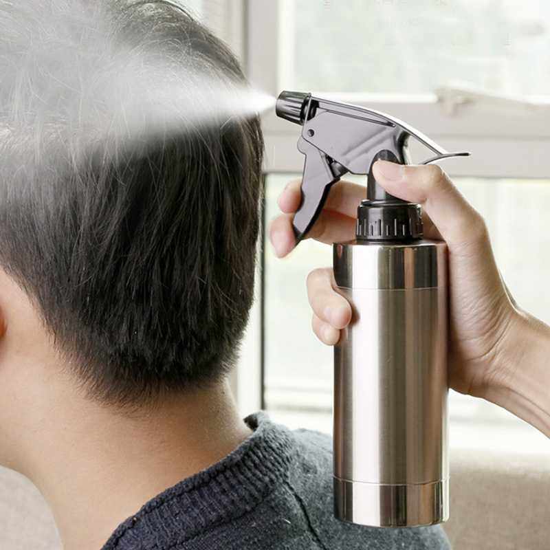 新款直销304不锈钢手压式喷壶小型浇花瓶金属浇花壶喷雾器喷水壶,家庭/个人清洁工具,清洁喷壶,淘宝优惠券,粉丝福利购,淘宝优惠卷